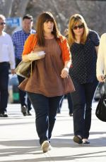 DAKOTA FANNING Out for Lunches with Friends in Studio City