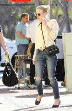 DAKOTA FANNING Out for Lunches with Friends in Studio City