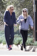 DAKOTA FANNING Out Hiking out in Los Angeles 1601