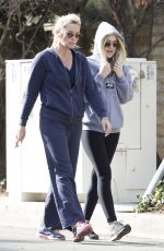 DAKOTA FANNING Out Hiking out in Los Angeles 1601