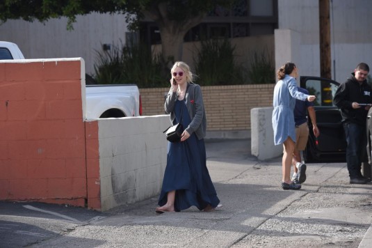 DAKOTA FANNING Runs Out of Gas