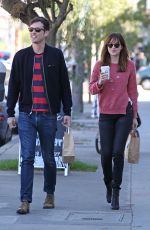 DAKOTA JOHNSON in Jeans Out and About in West Hollywood 2301
