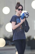 DAKOTA JOHNSON in Leggings Out in Los Angeles 2101