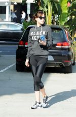 DAKOTA JOHNSON in Leggings Out in Los Angeles 2101