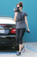 DAKOTA JOHNSON in Leggings Out in Los Angeles 2101