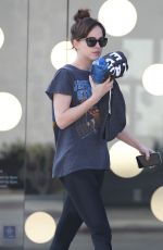 DAKOTA JOHNSON in Leggings Out in Los Angeles 2101