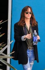 DAKOTA JOHNSON in Ripped Jeans Out and About in West Hollywood 0901