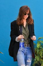 DAKOTA JOHNSON in Ripped Jeans Out and About in West Hollywood 0901