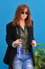 DAKOTA JOHNSON in Ripped Jeans Out and About in West Hollywood 0901