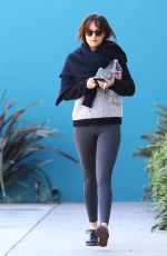 DAKOTA JOHNSON in Tights Out in West Hollywood 0201