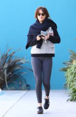 DAKOTA JOHNSON in Tights Out in West Hollywood 0201