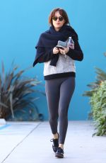 DAKOTA JOHNSON in Tights Out in West Hollywood 0201
