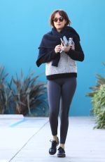 DAKOTA JOHNSON in Tights Out in West Hollywood 0201