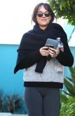 DAKOTA JOHNSON in Tights Out in West Hollywood 0201