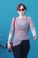 DAKOTA JOHNSON Leaves a Pilates Class in West Hollywood 2701