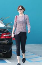 DAKOTA JOHNSON Leaves a Pilates Class in West Hollywood 2701