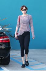 DAKOTA JOHNSON Leaves a Pilates Class in West Hollywood 2701