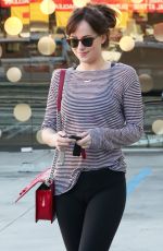 DAKOTA JOHNSON Leaves a Pilates Class in West Hollywood 2701