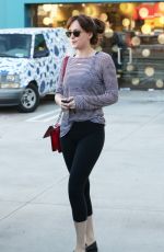 DAKOTA JOHNSON Leaves a Pilates Class in West Hollywood 2701