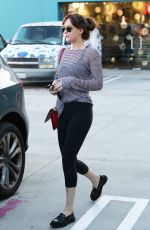 DAKOTA JOHNSON Leaves a Pilates Class in West Hollywood 2701