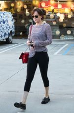DAKOTA JOHNSON Leaves a Pilates Class in West Hollywood 2701
