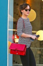 DAKOTA JOHNSON Leaves a Pilates Class in West Hollywood 2701