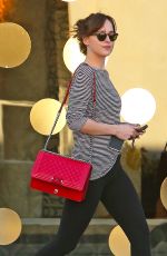 DAKOTA JOHNSON Leaves a Pilates Class in West Hollywood 2701