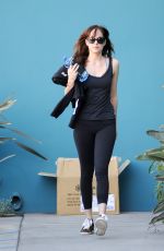 DAKOTA JOHNSON Leaves Pilates Class in West Hollywood 1601
