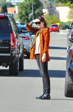 DAKOTA JOHNSON Picking Up Dry Cleaning in Los Feliz