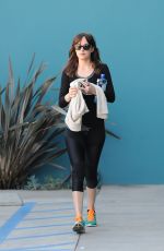 DAKOTA JOHNSON Shopping at Erewhon Natural Foods Market in West Hollywood