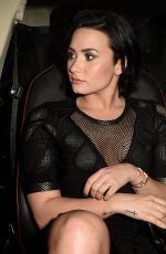 DEMI LOVATO at Nick Jonas Jealous Single Celebration at The Ivy