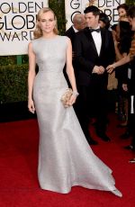 DIANE KRUGER at 2015 Golden Globe Awards in Beverly Hills