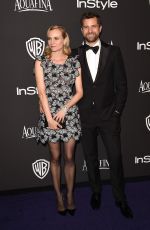 DIANE KRUGER at Instyle and Warner Bros Golden Globes Party in Beverly Hills