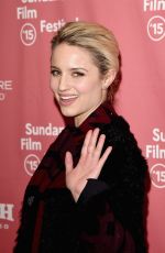 DIANNA AGRON at Zipper Premiere at 2015 Sundance Film Festival