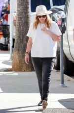 DREW BARRYMORE at Farmers Market in Studio City 2501