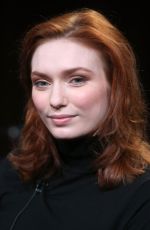 ELEANOR TOMLINSON at Poldark Panel TCA Tour in Pasadena