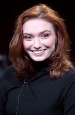 ELEANOR TOMLINSON at Poldark Panel TCA Tour in Pasadena