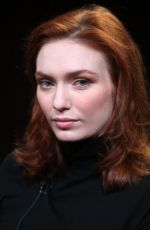 ELEANOR TOMLINSON at Poldark Panel TCA Tour in Pasadena