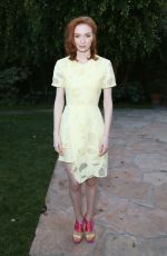 ELEANOR TOMLINSON at Wolf Hall Celebrated in Los Angeles