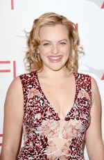 ELISABETH MOSS at 2015 AFI Awards in Los Angeles 