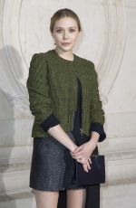 ELIZABETH OLSEN at Christian Dior FAshion Show in Paris