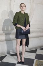 ELIZABETH OLSEN at Christian Dior FAshion Show in Paris