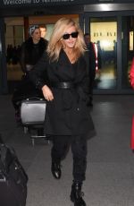 ELLIE GOULDIN at Heathrow Airport in London