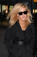 ELLIE GOULDIN at Heathrow Airport in London