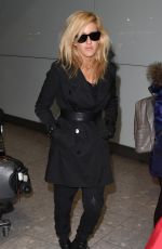 ELLIE GOULDIN at Heathrow Airport in London