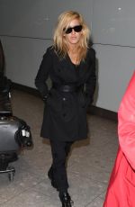ELLIE GOULDIN at Heathrow Airport in London