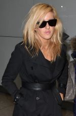 ELLIE GOULDIN at Heathrow Airport in London
