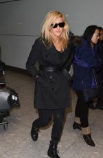 ELLIE GOULDIN at Heathrow Airport in London