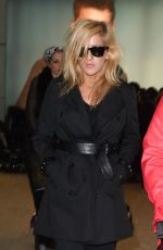 ELLIE GOULDIN at Heathrow Airport in London