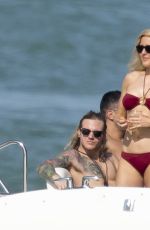 ELLIE GOULDING in Bikini on a Yacht in Miami 0401